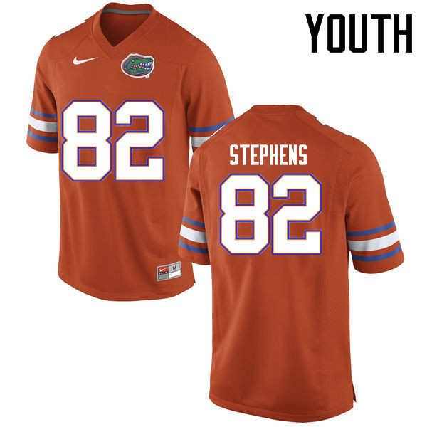 Youth Florida Gators #82 Moral Stephens College Football Jerseys Sale-Orange - Click Image to Close